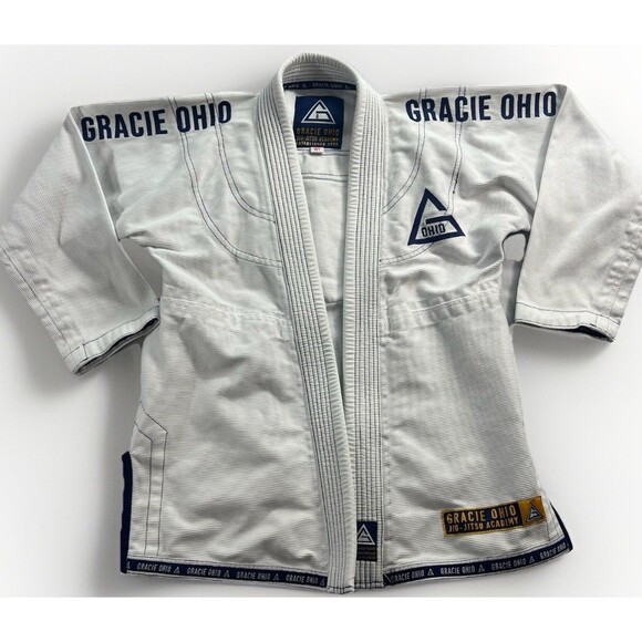 Gracie Custom Ohio Gi Gracie Ohio Jiu-Jitsu Academy Size W1 Top And 2 Bottoms - Picture 2 of 16